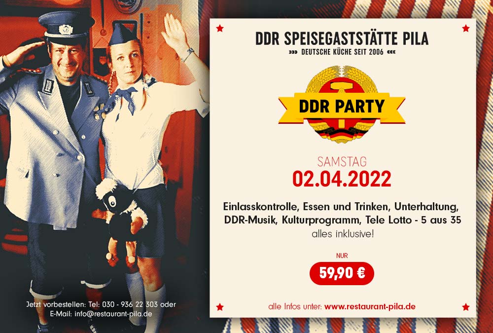 DDR-Party im PILA